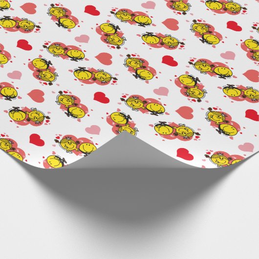 Happy & Little Miss Sunshine Wedding Cadeaupapier (Hoek)