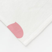 Happy & Little Miss Sunshine Wedding Fleece Deken (Hoek)