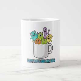 Happy Little Monster Brew Grote Koffiekop