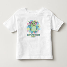 Happy Little Monster Friend Kinder Shirts