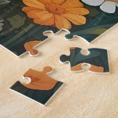Happy Little Pig Sunny Daisy Field Legpuzzel (Zijkant)