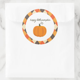Happy Little Pumpkin Party voor Stickers