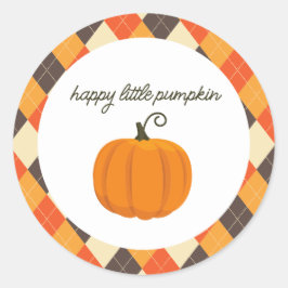 Happy Little Pumpkin Party voor Stickers