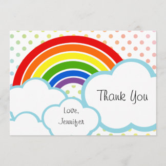 Happy Little Rainbow Bedankkaart