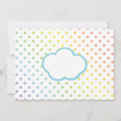 Happy Little Rainbow Bedankkaart (Achterkant)