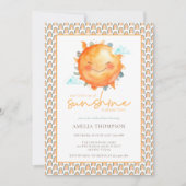 Happy Little Ray of Sunshine Rainbow Baby shower Kaart (Voorkant)