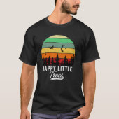 Happy Little Tree Bob Style Forests Earth T-shirt (Voorkant)