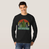 Happy Little Trees Evergreen Forest  For Men Women T-shirt (Voorkant volledig)