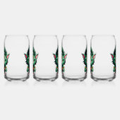 Happy Little Troll Chibi illustratie Blikvorm Glas (Links)