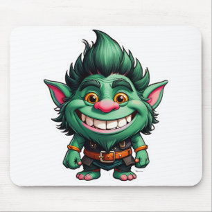 Happy Little Troll Chibi illustratie Muismat