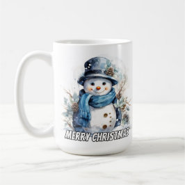 Happy Little Wintertime Snowman Koffiemok