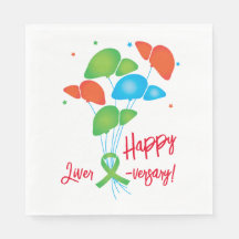 Happy Liver-Day Balloons Transplant Party