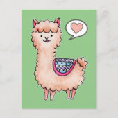Happy Llama Briefkaart (Voorkant)