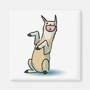 Happy Llama Magneet