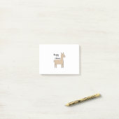 Happy Llama Post-it® Notes (Op bureau)