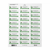 Happy Llamadays Etiket (Full Sheet)