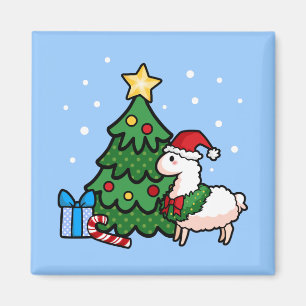 Happy Llamadays Magneet