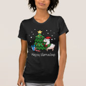Happy Llamadays T-shirt (Voorkant)