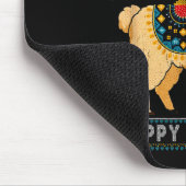 Happy Llamakah Funny Ugly Hanukkah Sweater Llama P Muismat (Hoek)