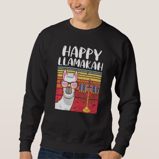 Happy Llamakah Jewish Llama  Hanukkah Pajamas Chan Trui (Voorkant)