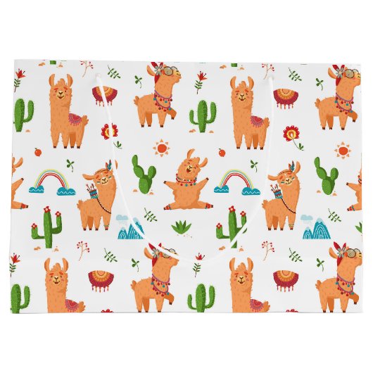 Happy Llama's Groot Cadeauzakje (Achterkant)