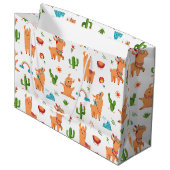 Happy Llama's Groot Cadeauzakje (Voorkant Gekanteld)