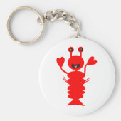 Happy Lobster Sleutelhanger (Voorkant)
