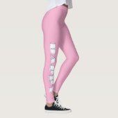 HAPPY Logo Roze Leggings (Rechts)
