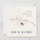 Happy Love Bridal doucheuitnodiging Kaart (Voorkant)