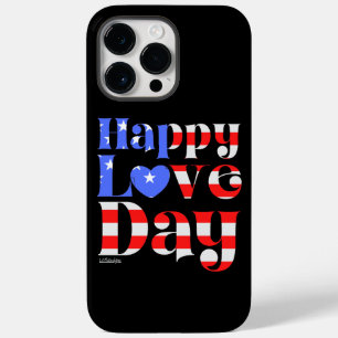 HAPPY LOVE DAY American flag Case-Mate iPhone 14 Pro Max Hoesje
