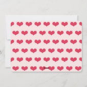 Happy Love Day Cupid's Arrow Valentijnsdag Foto Feestdagenkaart (Achterkant)