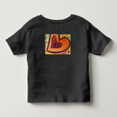 Happy Love Hearts Custom T-Shirt (Achterkant)