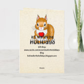 Happy Love Note Day - 26 september Kaart (Achterkant)