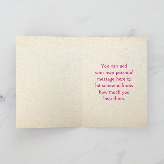 Happy Love Note Day - 26 september Kaart (Binnen)