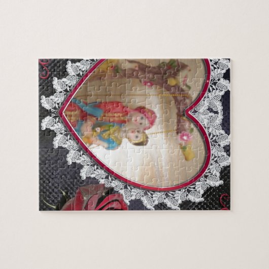 Happy Lovers-dag Legpuzzel (Horizontaal)