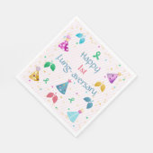 Happy Lung-aversary Party Roze Streep Servet (Hoek)