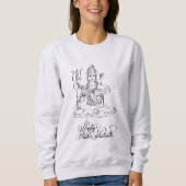 Happy Maha Shivratri, India Sweatshirt (Voorkant)