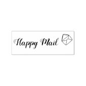 Happy Mail decoratieve stempel (Afrduk)