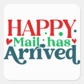 Happy Mail heeft Stickers aangekomen (Voorkant)