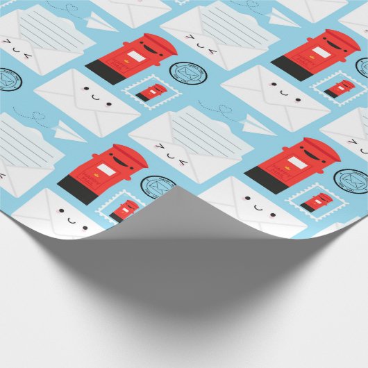 Happy Mail - Kawaii Post Cadeaupapier (Hoek)