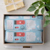 Happy Mail - Kawaii Post Tissuepapier (Geschenk)