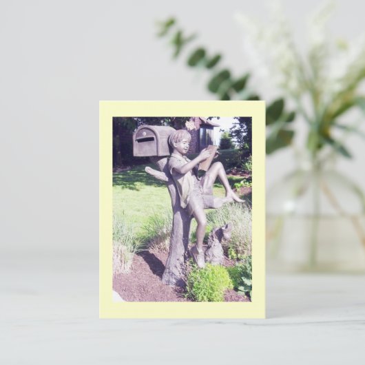 Happy Mail Mailbox Briefkaart (Staand voorkant)