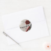 Happy Mail Ronde Sticker (Envelop)