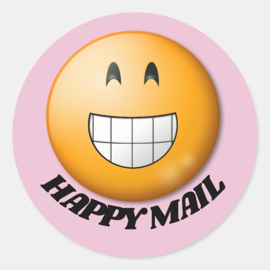 HAPPY MAIL SMILE STICKERS (Voorkant)