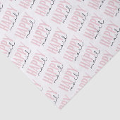 Happy Mail Tissue Paper Tissuepapier (Detail)