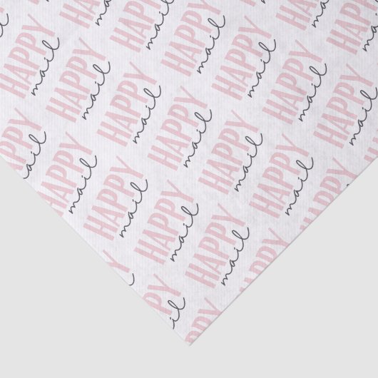 Happy Mail Tissue Paper Tissuepapier (Detail)