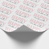 Happy Mail Wrapping Paper Cadeaupapier (Hoek)