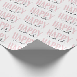 Happy Mail Wrapping Paper Cadeaupapier