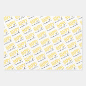 Happy Mail Wrapping Paper-vellen set van 3 vellen (Voorkant 2)