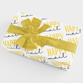 Happy Mail Wrapping Paper-vellen set van 3 vellen